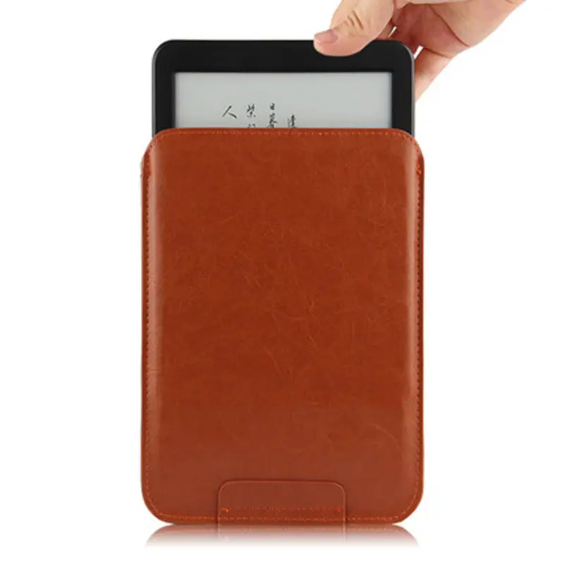 

Case Sleeve For Kindle Protective New 2016 eBook Reader Smart Cover Cases leather For Amazon Kindle PU Protector Covers bag 6"