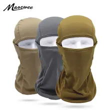 Для женщин Для мужчин трикотажные Кепки зима Шапки череп маска Балаклава маска шею Кепки s Hood велосипед Ветер Пробка лица маска шапочка теплая