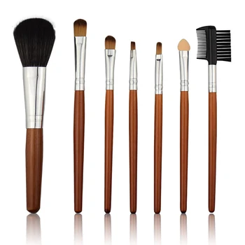 

7Pcs/Set Makeup Brush Set Makeup Brushes Set Synthetic Cosmetics Foundation Blending Blush Eyeliner Face Powder Brush Makeup Bru