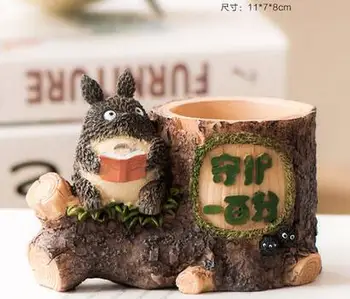 

Lovely forest office desktop decor decoration pen Totoro girls study children's learning activities halloween