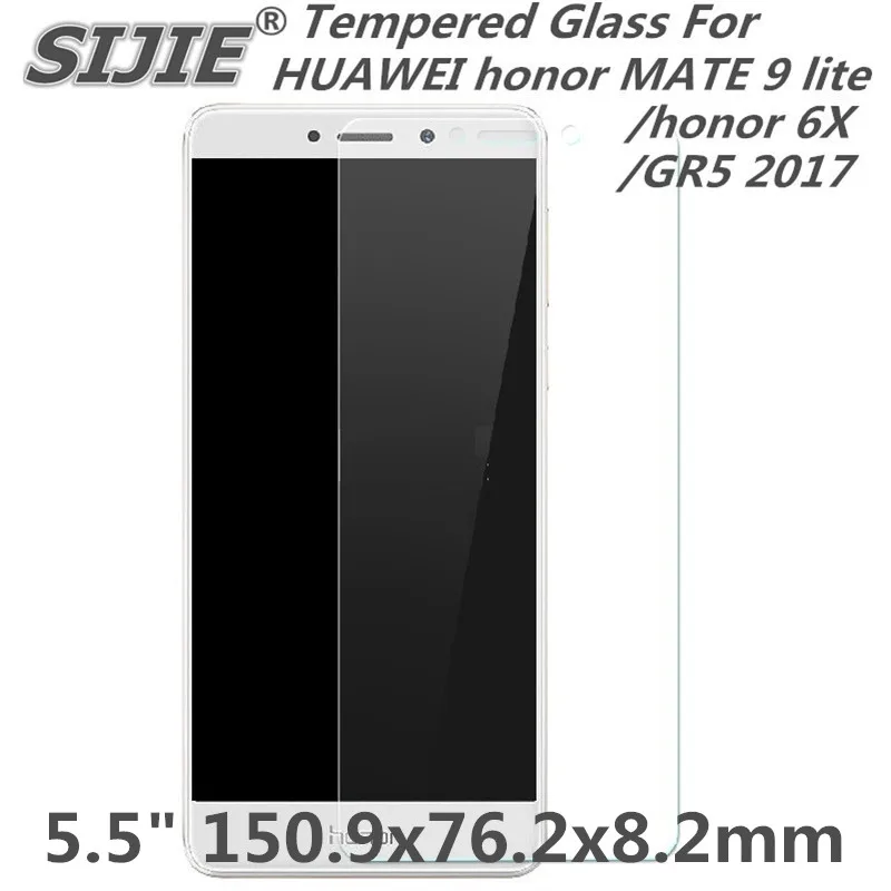 Закаленное стекло для HUAWEI honor 6X MATE 9 lite GR5 2017 защитная крышка экрана 5 дюймов