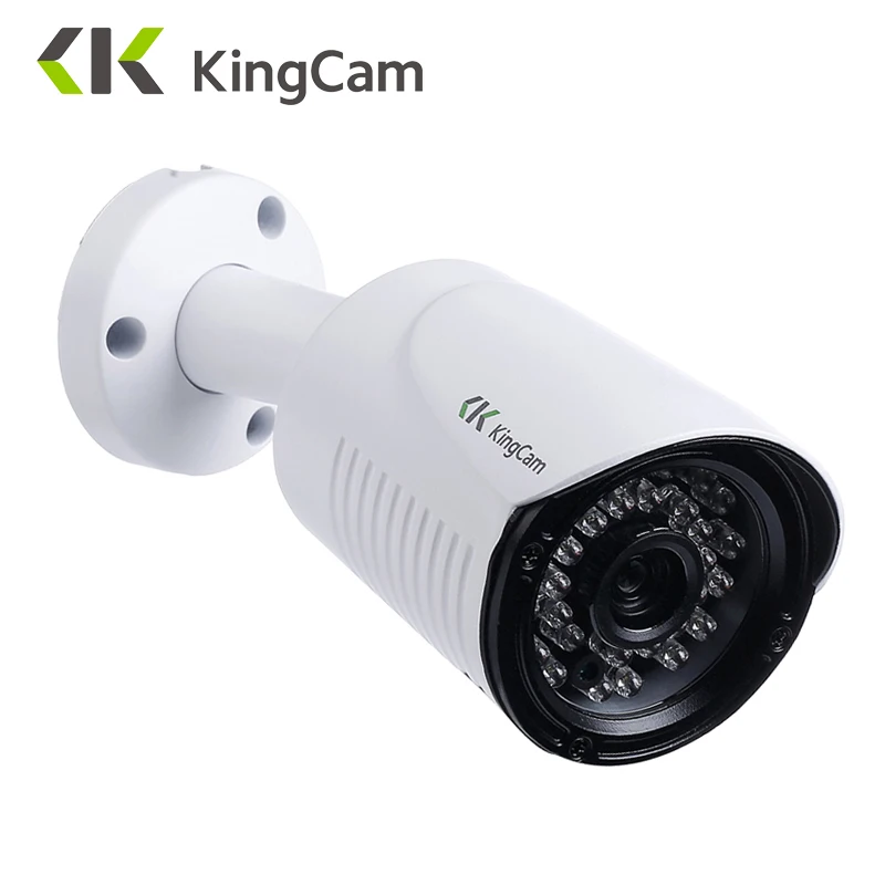 

Kingcam Outdoor IP Camera 1080P 25fps 2.8mm Wide Angle Metal Case CCTV Video Surveillance Bullet O Cameras Waterproof Cam