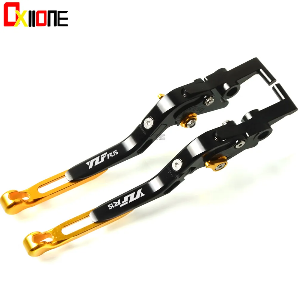 

CNC Motorcycle Brake Clutch Levers Aluminum Levers For Yamaha YZF R15 2008-2015 Motorcycles Accessories Folding Clutch Levers