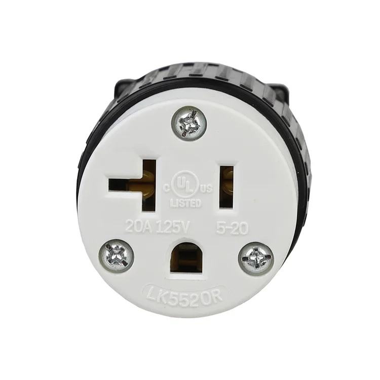 NEMA 5-20R LK5520R против разъем для машины воздушный Разъем двигателя американский