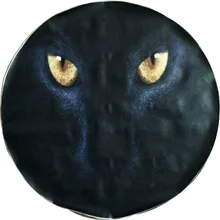 Carro 14 “, 15”, 16 “, 17 ”polegada imagem Logo Válvula do Pneu Da Roda de PVC PU Pneu Sobressalente Capas Para Carros Acessórios