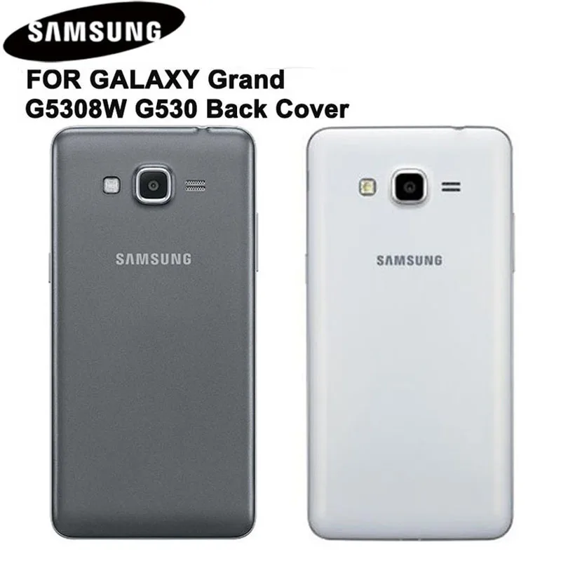 Оригинальный телефон Samsung задняя крышка аккумулятора для Galaxy Grand Prime G5306W G5308W G5309W
