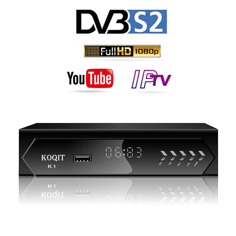 Купить DVB-S2 цифровой ТВ-приёмник Ip tv m3u Cccam/Biss/vu декодер ...