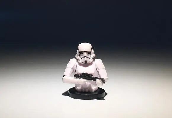 60 шт./лот 3.3 см Star Wars Clone Trooper Рисунок Игрушки штурмовика Клон маленькие фигурки