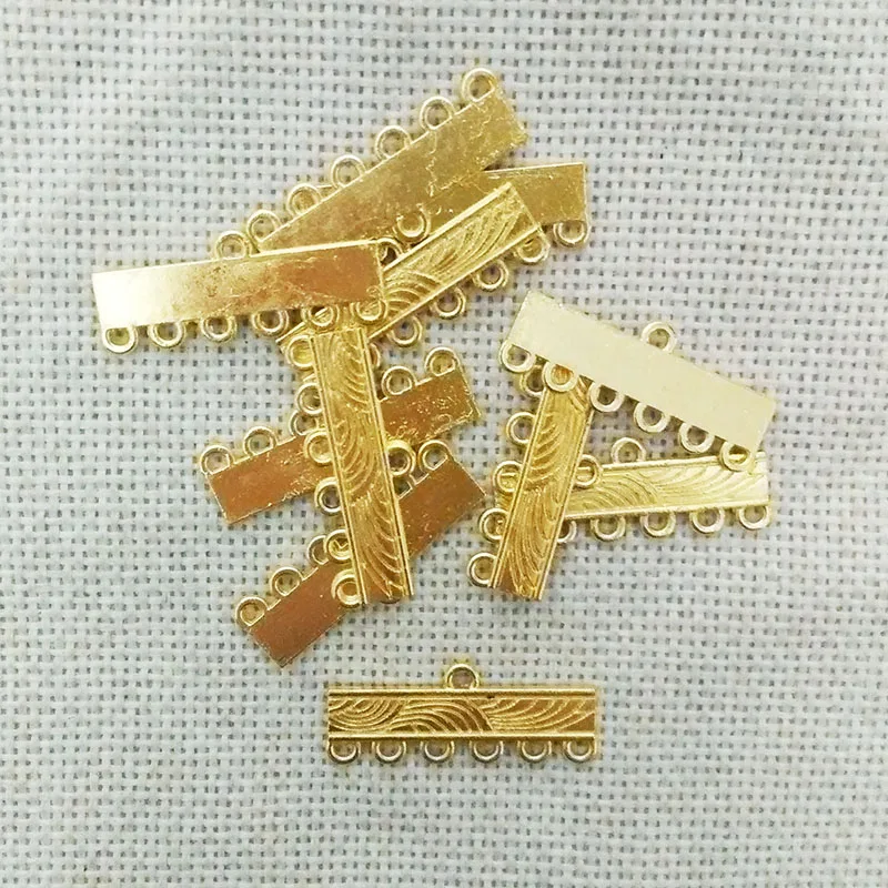 5-6-holes-beads-spacers-necklace-pendants-bails-connector-strands-toggle-clasps-bracelet-pulseras-spacer-chains