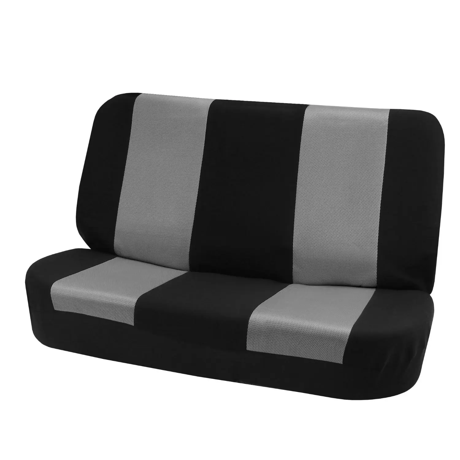 

Hot Selling Classic Cloth Bench Seat Covers Gray / Black Color