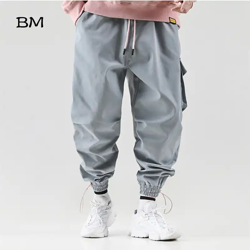 ヒップホップのスウェットパンツ韓国スタイルジョギング男性ストリートバギーパンツ Modis 原宿ファッションズボン Kpop カーキカジュアルパンツ ハーレムパンツ Aliexpress