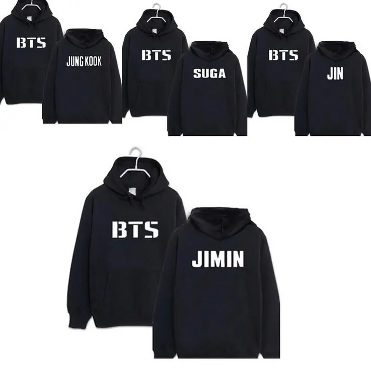 KPOP harajuku Bts Bangtan Boys Jimin J hope Suga sweatershirt hoody
