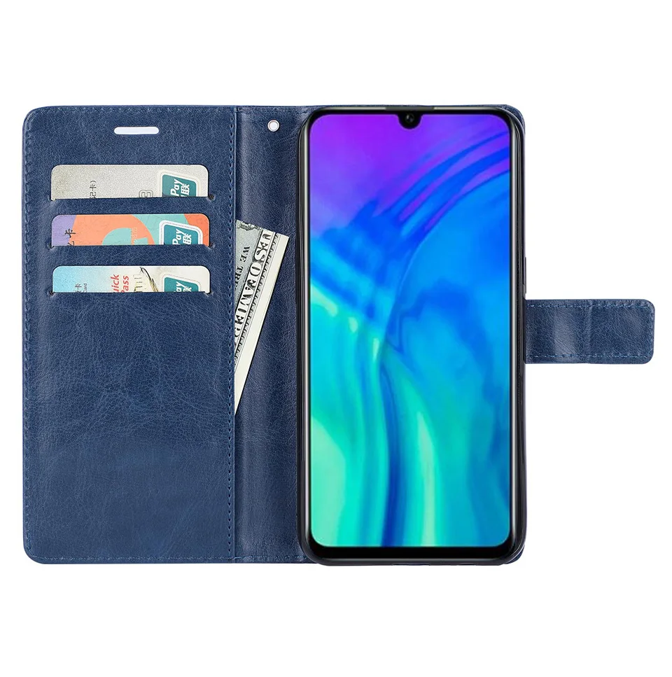 Leather case For Huawei Honor 20 Lite Case on Honor 20 Lite Back Cover Flip Case For Huawei Honor 20 Lite 20Lite Honor20 Lite huawei snorkeling case