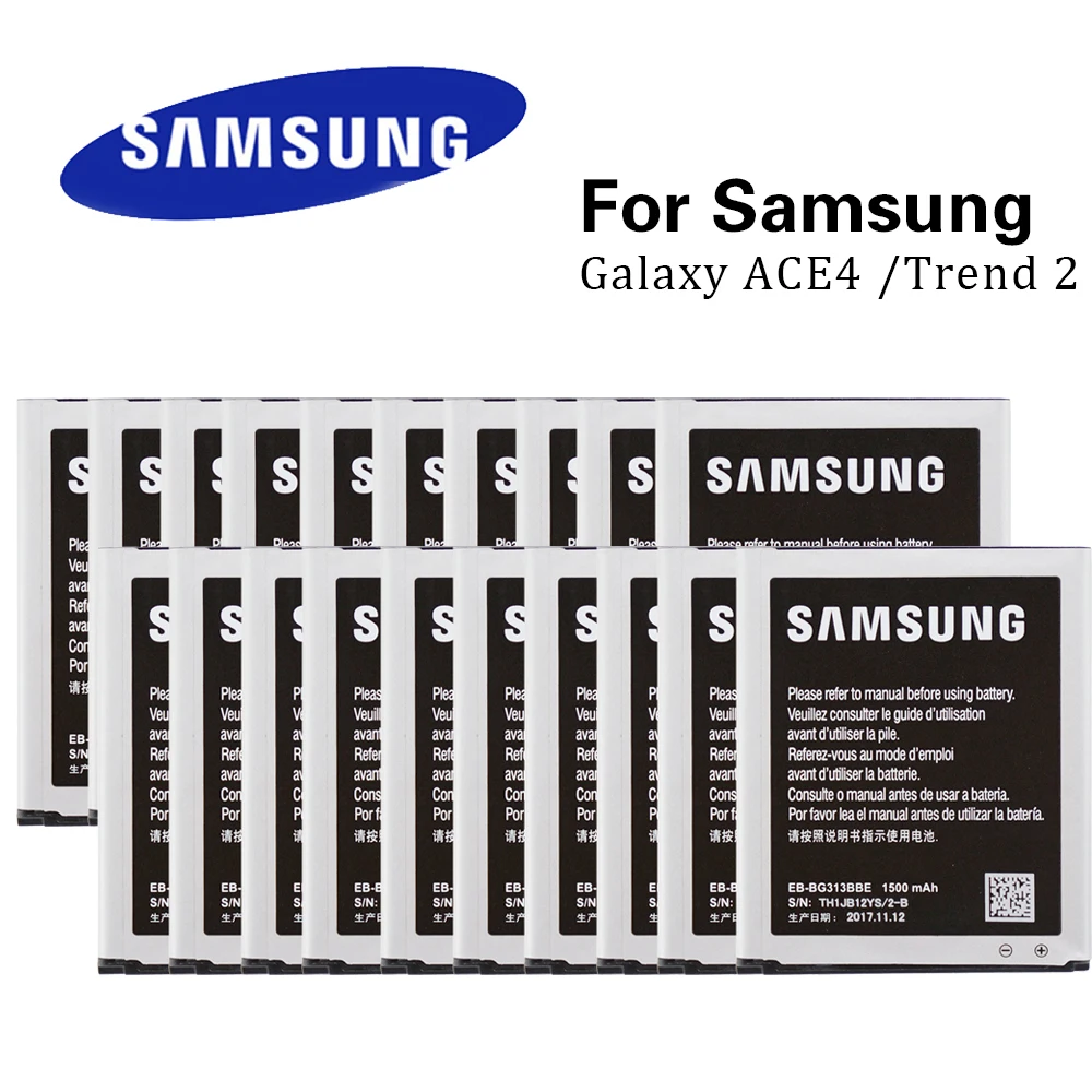 20pcs Original Battery EB-BG313BBE For Samsung Galaxy Ace 3 4 Neo ACE LITE G313H S7272 S7898 S7562C G318H 2450mAh | Мобильные