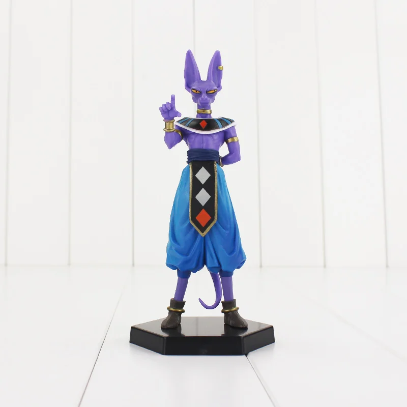 1 шт. Dragon Ball Z Super Saiyan Beerus ПВХ Фигурки Коллекционная модель игрушки с базой | Игрушки