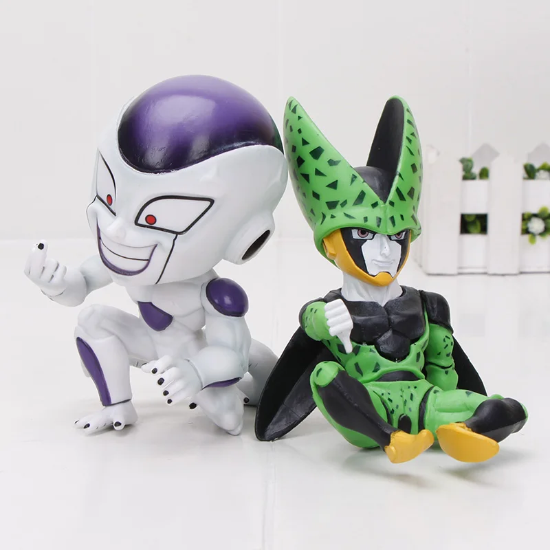 Dragon Ball Z Fighter Majin Boo SD Kid Buu Freeza frieza супер Мобильная Статуэтка из ПВХ фигурка