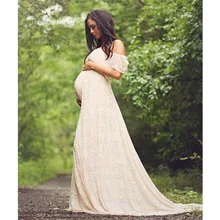 Кружевное платье для беременных для фотосессии, платье для беременных, платья для фотосессии, длинное платье для беременных, Макси-платье