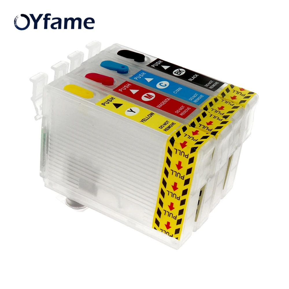 OYfame 71 T0711 чернильный картридж для T0714 Epson DX7400 DX7450 DX8400 DX8450 DX9400F S20 SX100 SX110 SX105