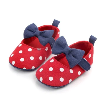 

Toddler Baby Girl First Walkers Shoes Kids Cotton Casual Bow Shoes Cute Newborn Non-slip Soft Soled Walking Shoes