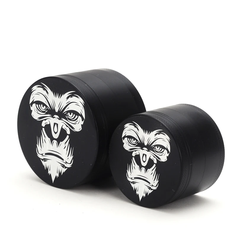 

4Layer 63mm Herb Tobacco Spice Weed Grass Grinder Smoke Crusher Hand Crank Muller Mill Pollinator chicha Smoking Accessories