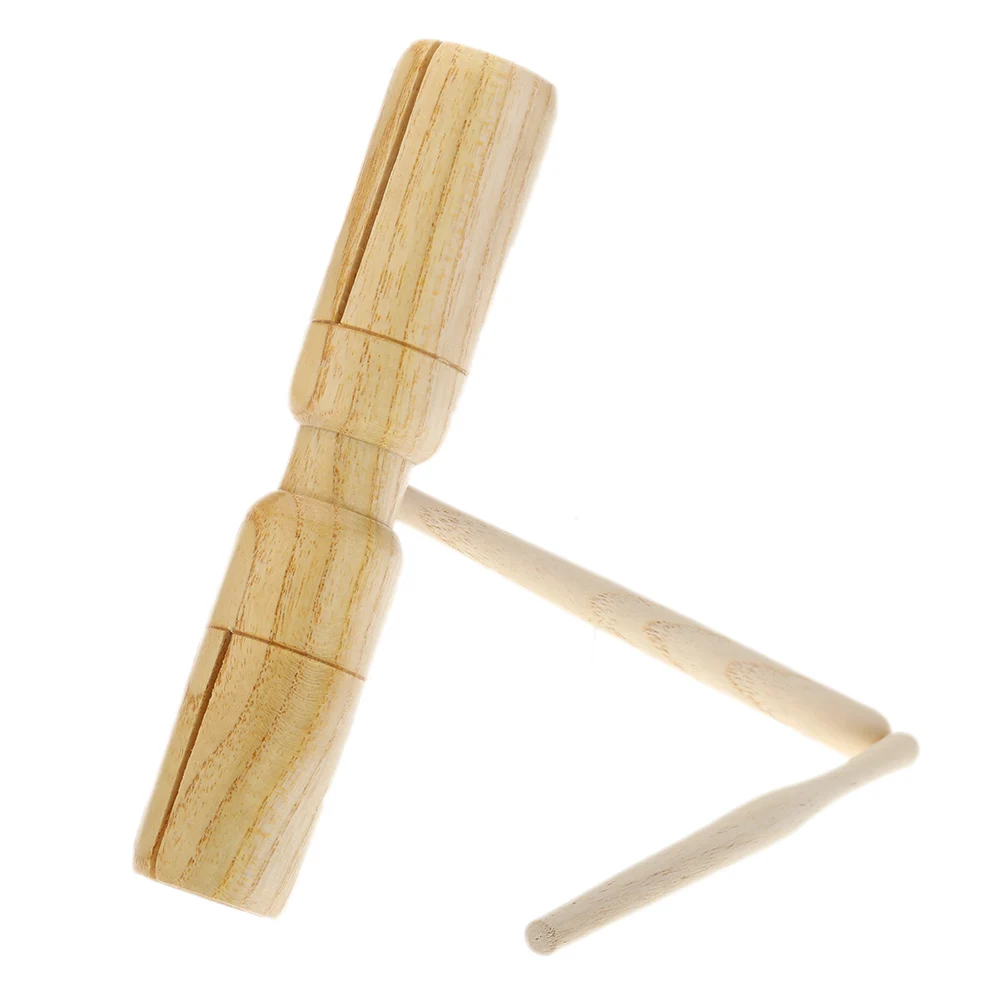 Маленький деревянный эхолот ворона два тона отличный материал ударный инструмент Изысканный детский музыкальный инструмент