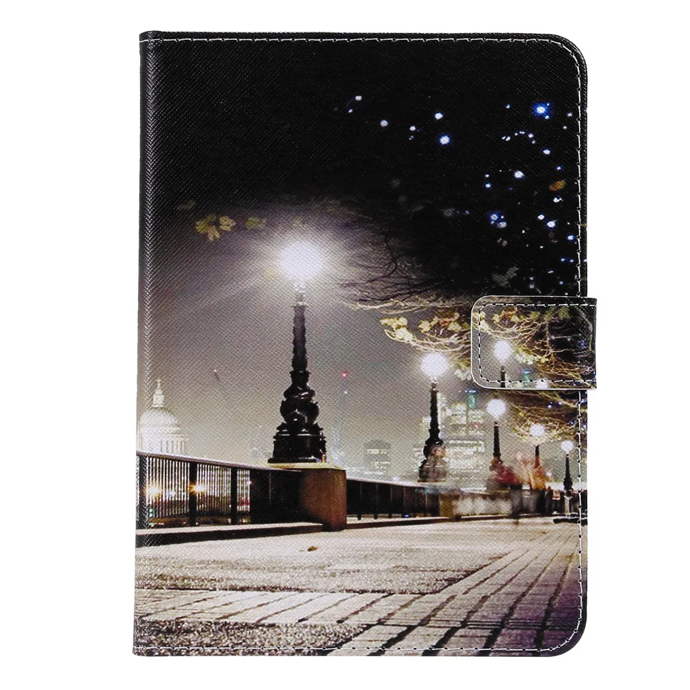 Кожаный чехол подставка с откидной крышкой Funda Capa для Amazon Kindle Paperwhite 4 3 2 1 планшет
