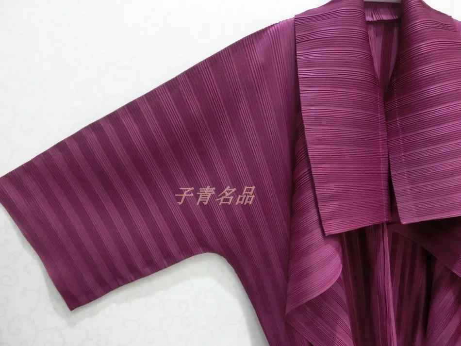Changpleat весенние женские короткие пальто Miyak плиссированный дизайн рукав летучая мышь свободный большой размер твердые женские куртки пальто мода
