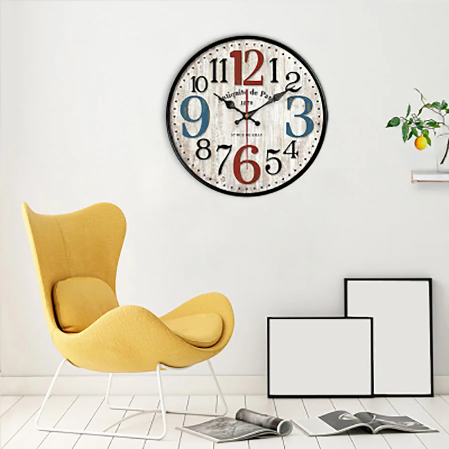 

Digital Wall Clock Modern Design Vintage Minimalist Wall Watches Home Decor Art Clock Living Room Bedroom Wall Clock WZH507
