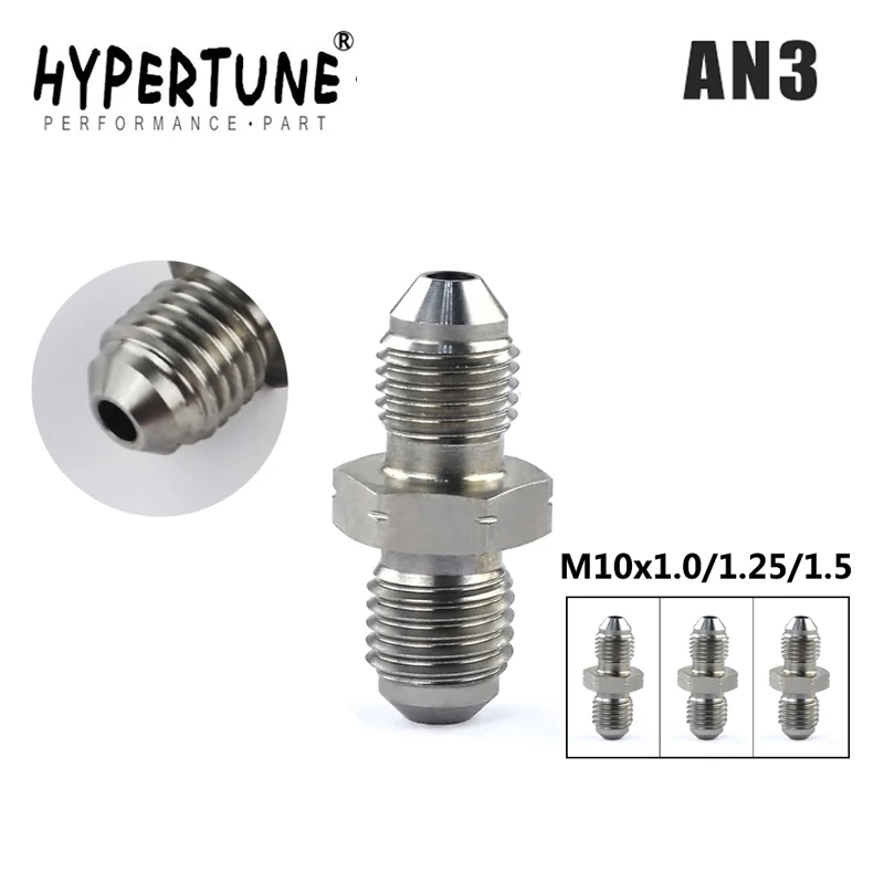 Адаптер для тормозных соединений из нержавеющей стали Hypertune AN3 Male 3/8x24 UNF к M10x1.25 /