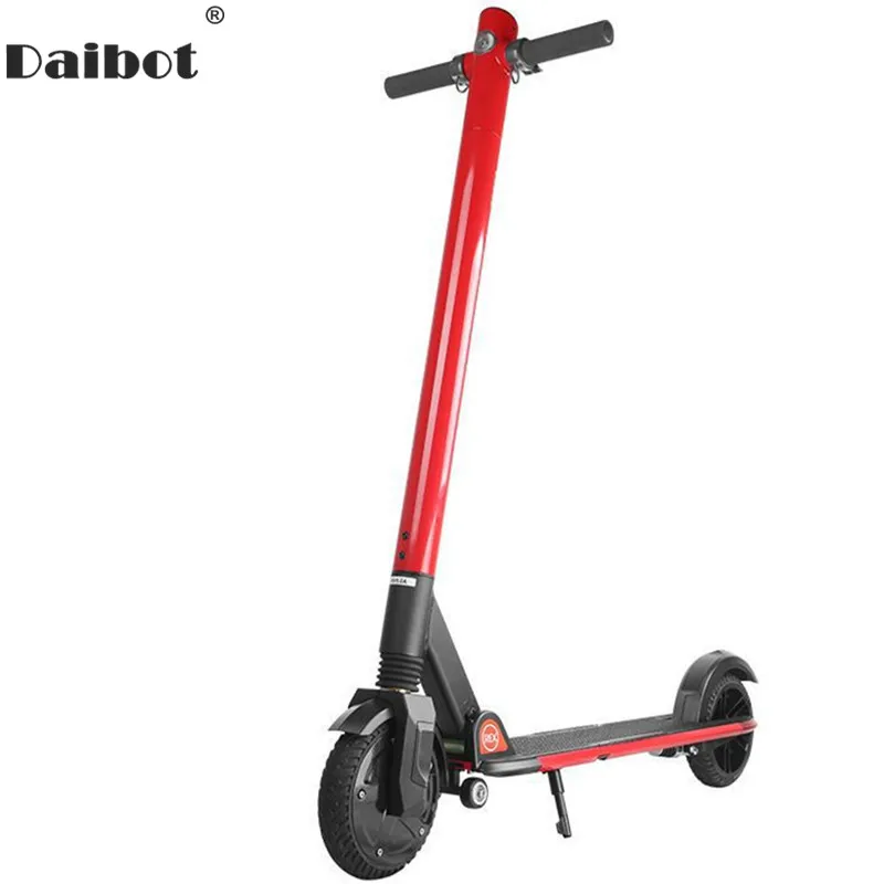 

Daibot 8.5 Inch Electric Kick Scooters 2 Wheel Electric Scooter With Bluetooth/APP 250W 36V Red Adult Foldable Electric Scooter