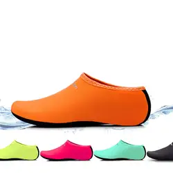Взрослые дети дайвинг Йога носки плавание Нескользящие пляжная обувь согревающие царапинам предотвратить быстрый сухой Aqua гидроноски #272685