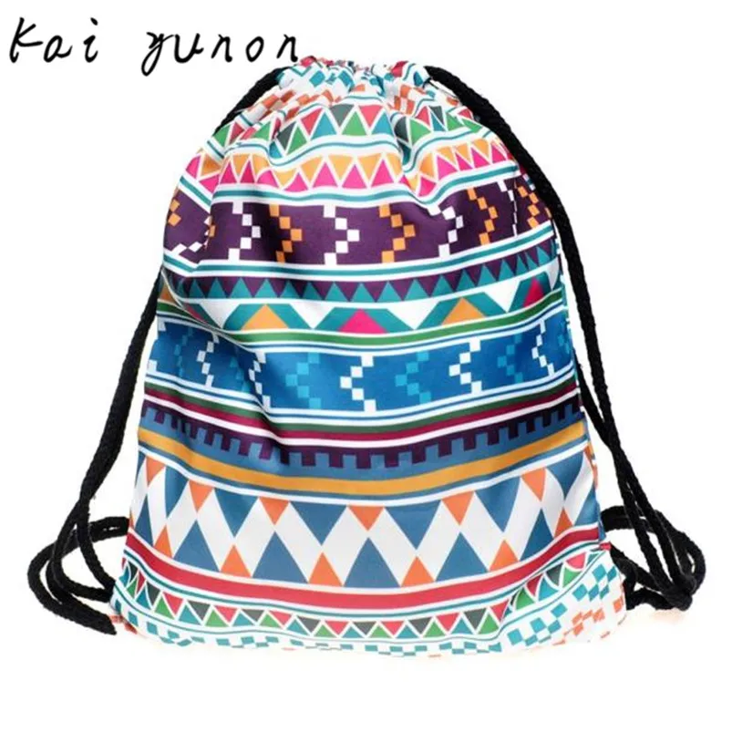 

kai yunon Fresh and lively fashion Unisex Emoji Backpacks 3D Printing Bags Drawstring unique Backpack Sep 14