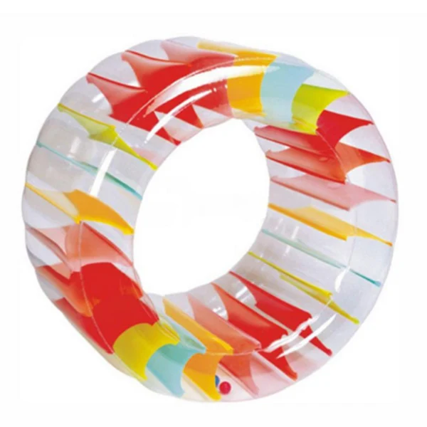 

Newly Large Inflatable Land Wheel Jumbo Party Wheel Kids Indoor Outdoor Pool Playing BN99