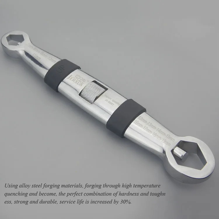 7 19 Mm 2015 High Quality Multifunction Universal Adjustable Wrench 7
