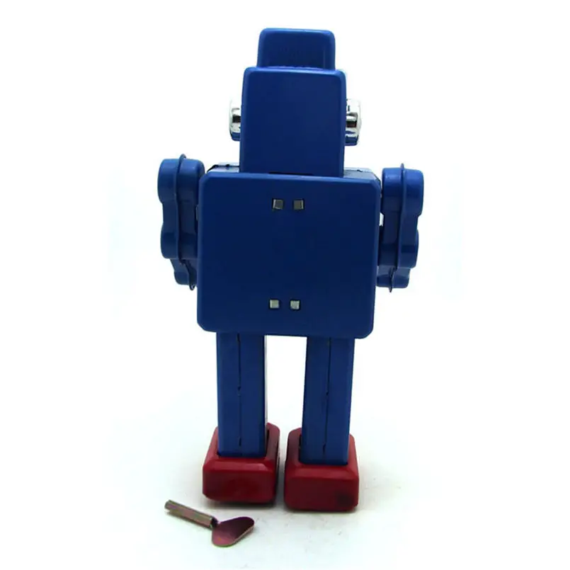 Жесть ностальгические заводные игрушки цепи Опора шагающий робот MS360 игрушки для взрослых антистресс 30