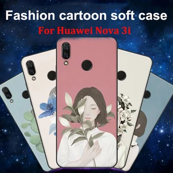 

2pcs For Huawei Nova 3i case cover Mori literary style soft phone cases For Huawei Nova3i case cover shell Nova 3 i fundas capas