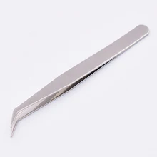 Самая дешевая прямая головка из нержавеющей стали/пинцет с изогнутой головкой для ремонта телефона DIY Инструменты для ремонта 1000 шт./партия