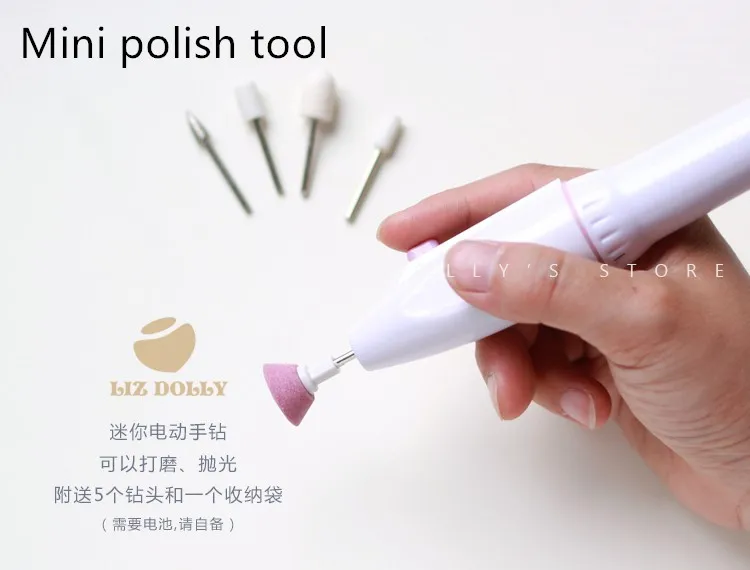 Mini Grinder Drill Hand BJD Blyth doll Change font b makeup b font tools engrave mouth
