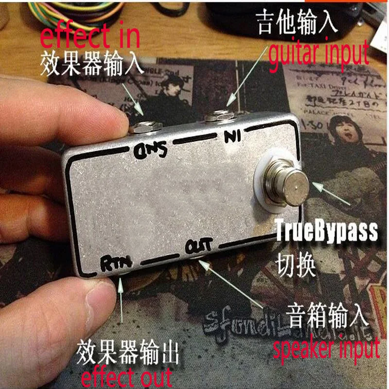Педаль для создания эффектов True Bypass Looper педаль гитарных переключатель гитары true