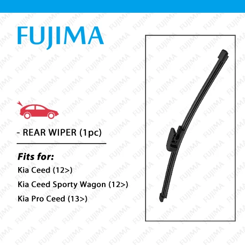 Fujima Rear Wiper Blade For Kia Ceed (2012onwards) Back Windscreen