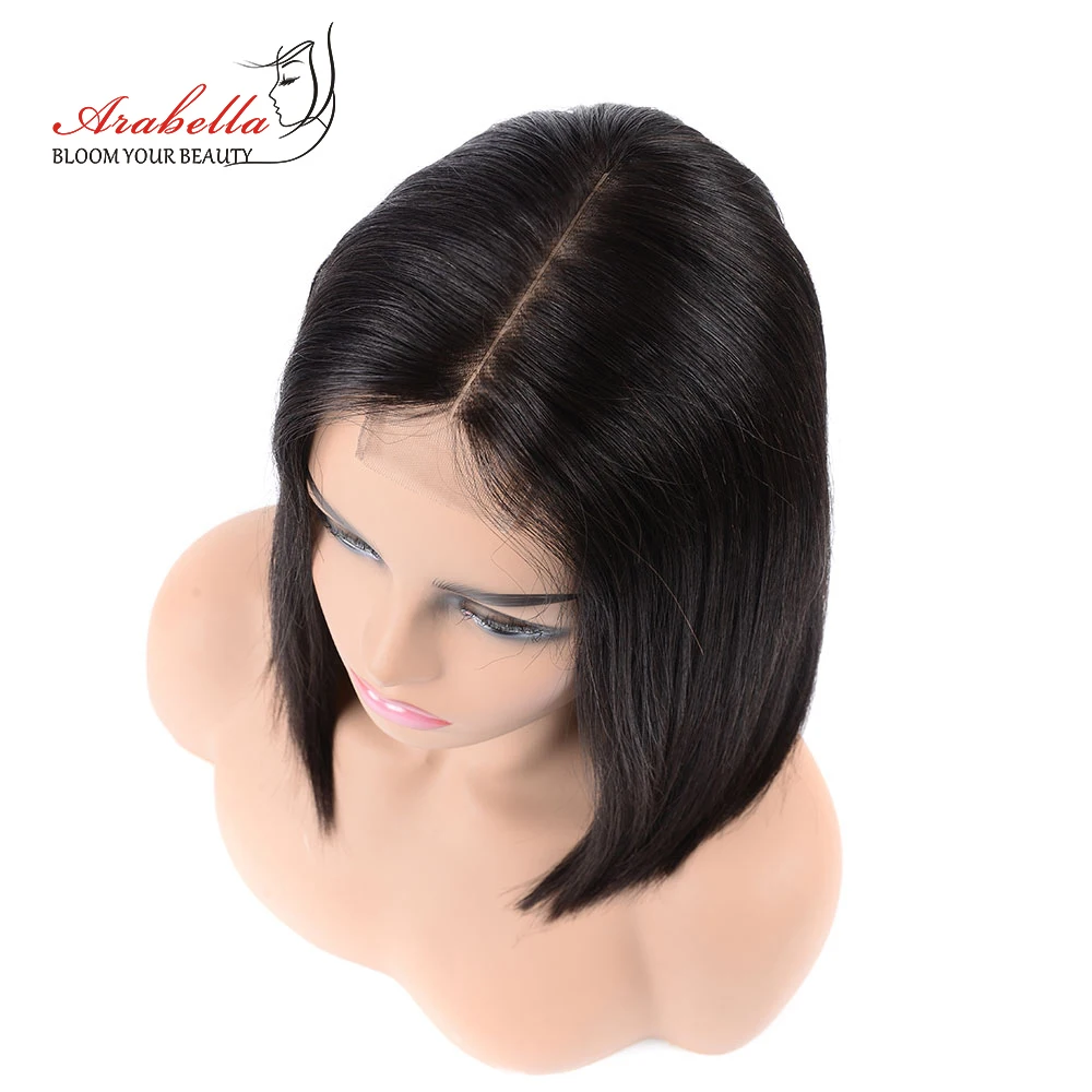 

Middle Part Wigs 2*6 Kim K Wig Brazilian Straight Natural Color 100% Remy Human Hair Wigs Arabella Pre Plucked Lace Front Wig