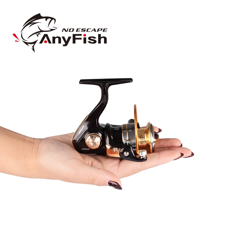 Рыболовная катушка ANYFISH MICRO BASS 500/800 для спиннинга мини катушки маленькая зимней