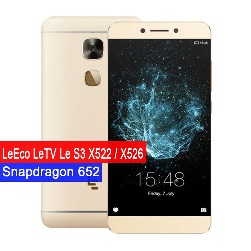 LeEco LeTV Le S3 X522 X526 смартфон с 5 5-дюймовым дисплеем восьмиядерным процессором Snapdragon 652
