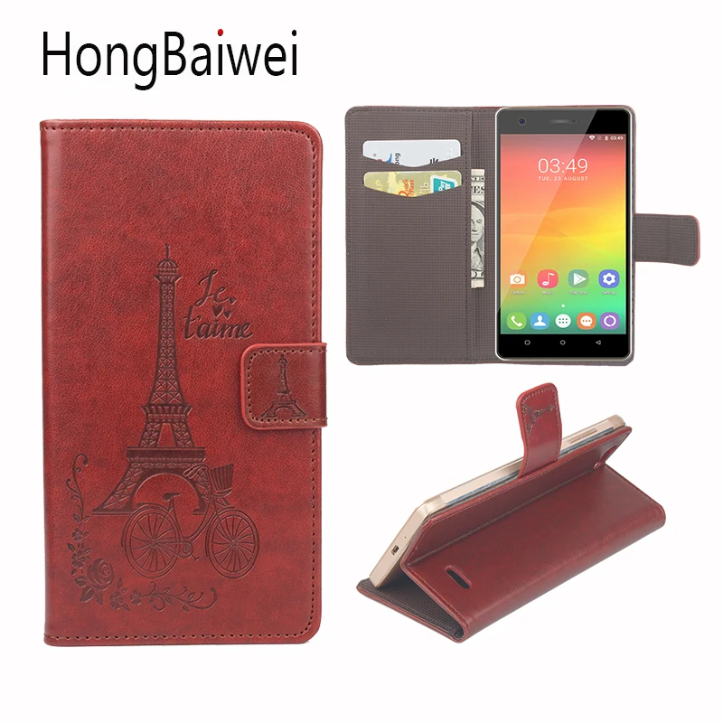 

HongBaiwei for LG LV5 Case Flip Eiffel Tower Pattern Luxury Leather Wallet Phone Bag Case for LG LV5