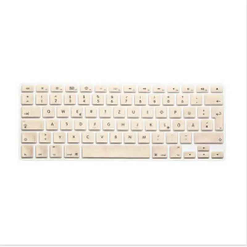 white silicone keyboard cover macbook pro 13
