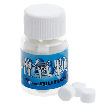 

1 Bottle Oxygen Releasing Fishing Bait Carp Additive Tablets Transport Accessory Fishing Tool Kit