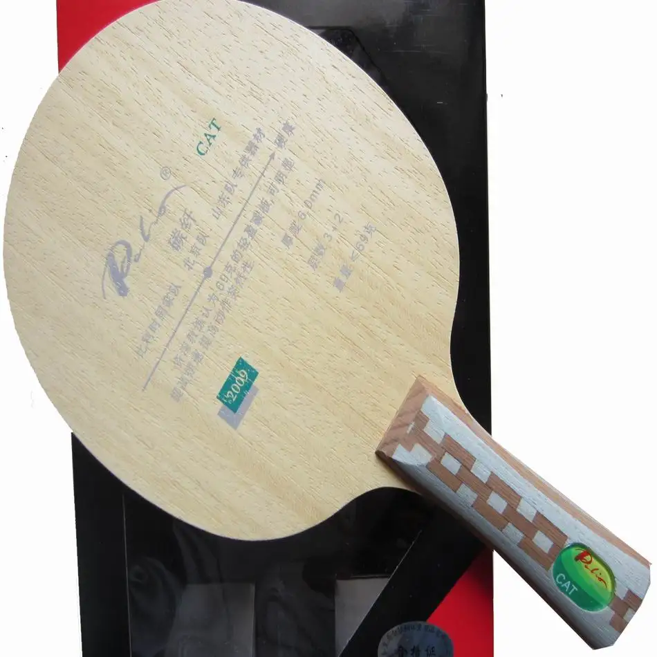 Original Palio CAT 3wood+2carbon table tennis blades best light blade