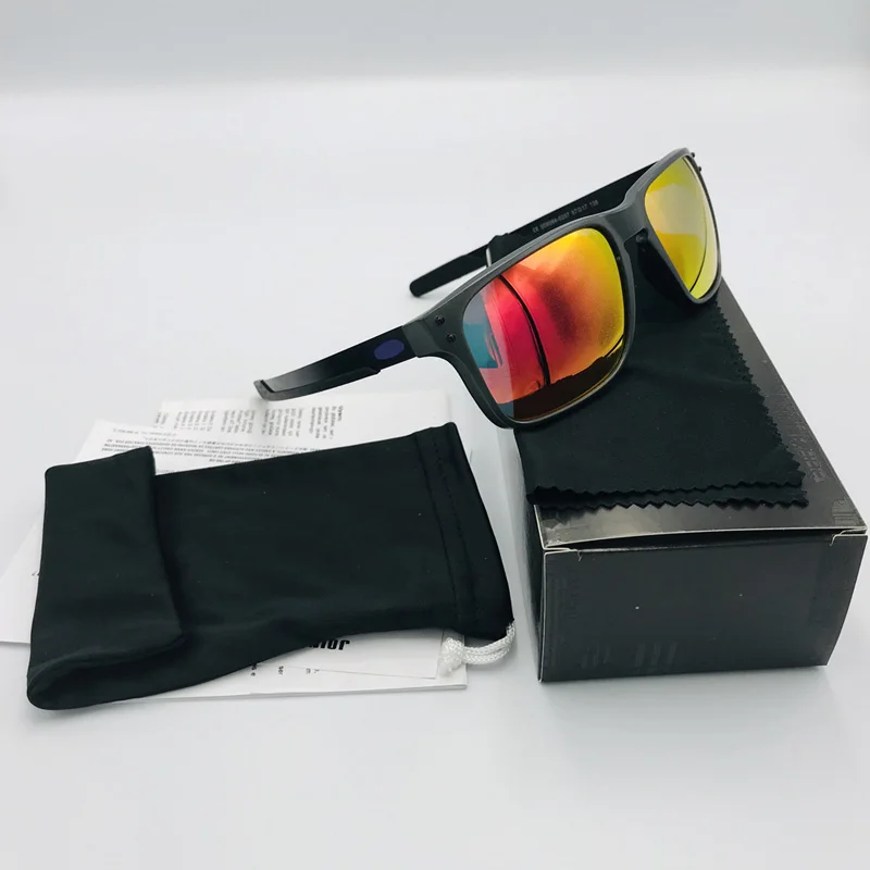 Поляризационные солнцезащитные очки для велоспорта, спортивные очки для бега, рыбалки, горного велосипеда, UV400, очки для езды на велосипеде, мужские очки - Цвет: Model 4 Polarized