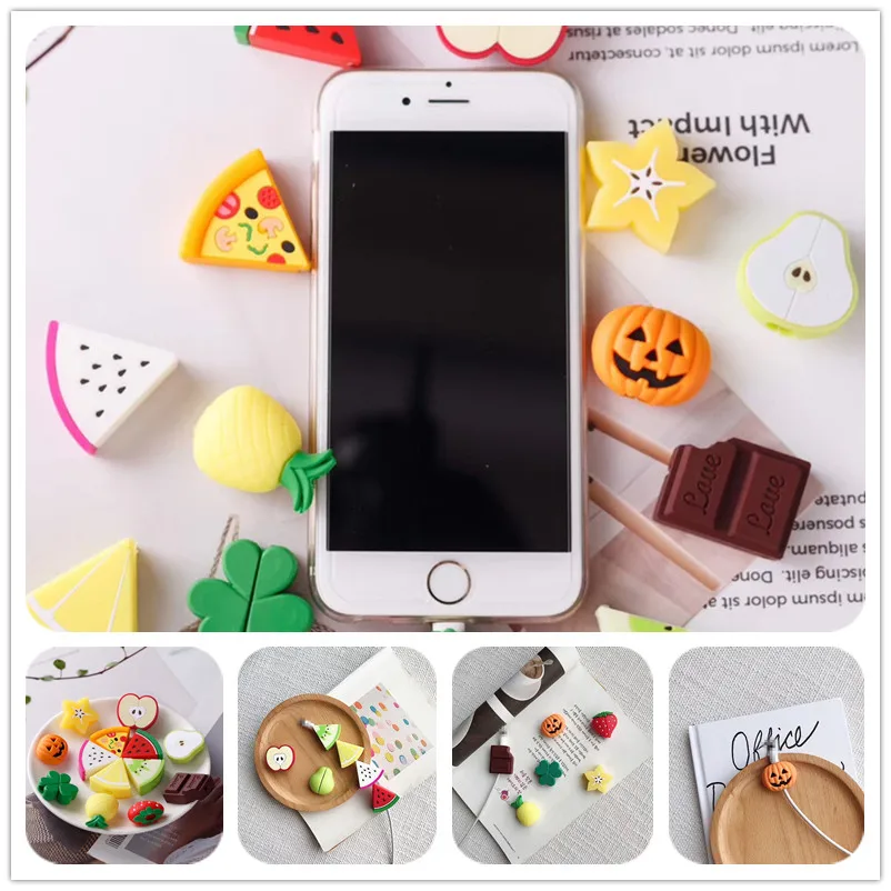 

USB Charging Cable Protector Data Line For Iphone X XS Max XR 7 8 Plus 6 6S 5 5S Cord Protector Protective Case Phone Accessory