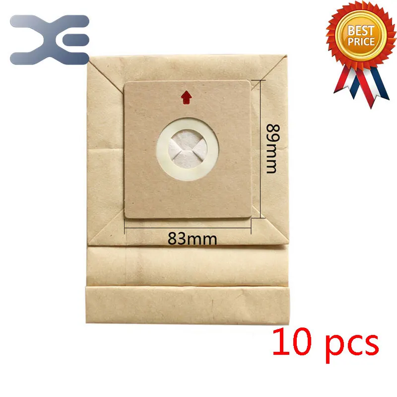 10Pcs High Quality Fit Midea Vacuum Cleaner Accessories Garbage Collection Paper Bag QW12T-05F / 12T-07K / 12T-07C обогреватель midea ndk20 12t